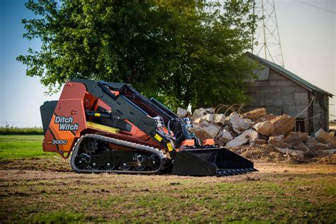 ditch witch stand on steer